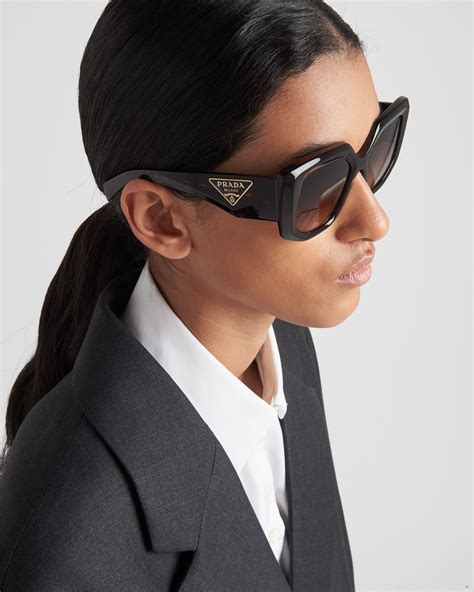 prada sun glasses woman|Prada sunglasses women clear.